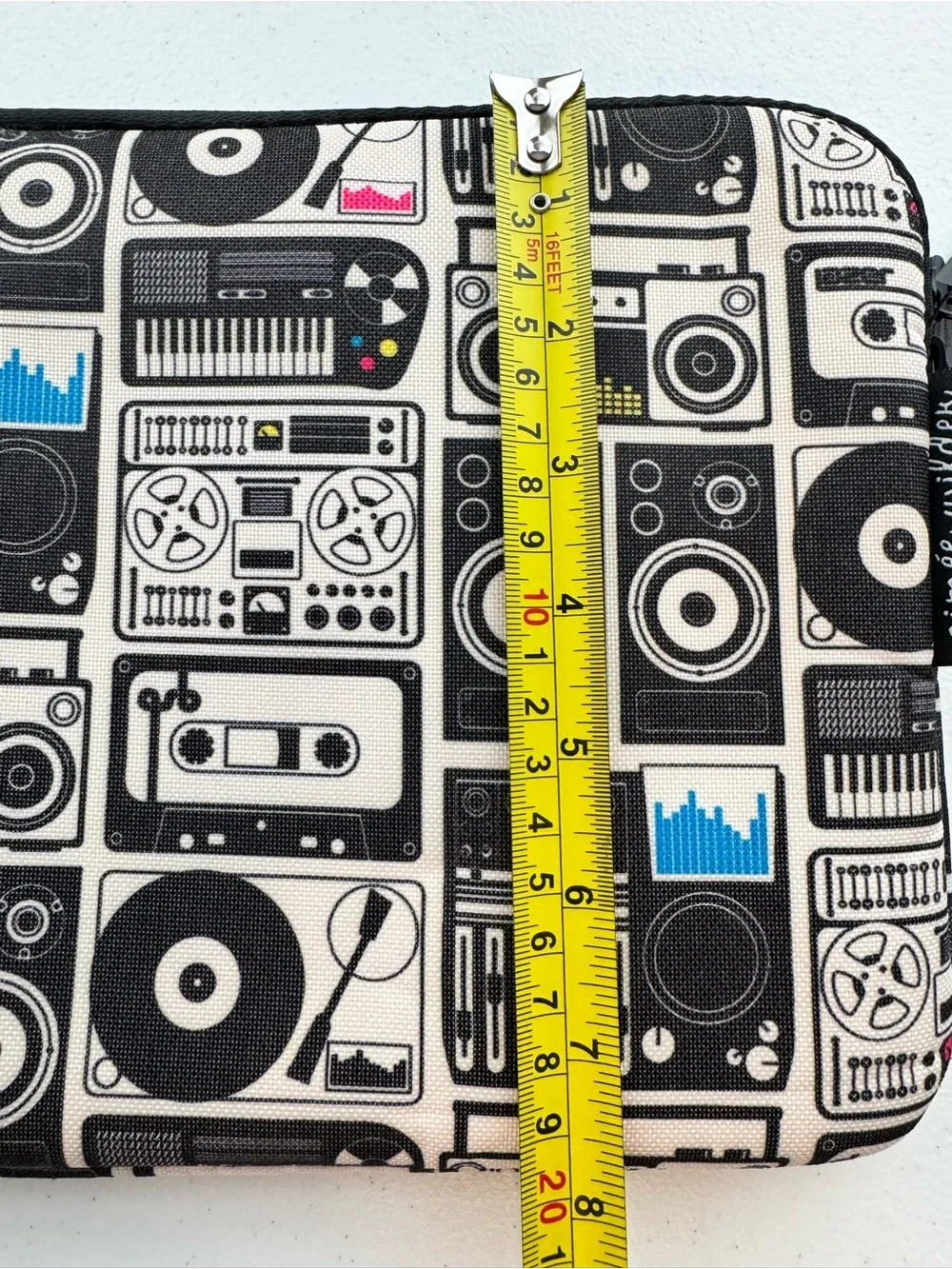 Aimee Wilder Retro Music DJ Laptop Sleeve 13